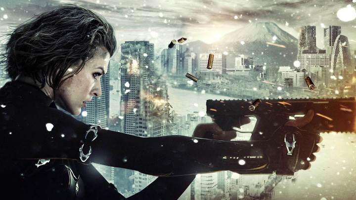 Underworld- Evolution – Kate Beckinsale Firing The Gun